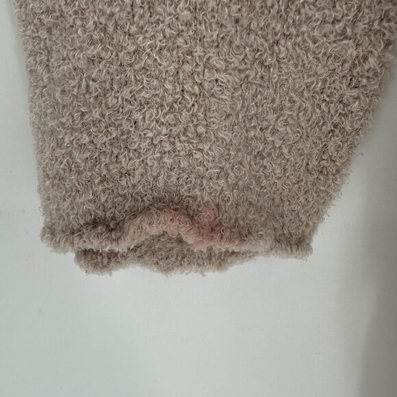 Barefoot Dreams Cozy Chic Lite Womens Knit Sweater Cardigan Size S Tan Lounge - Picture 5 of 7